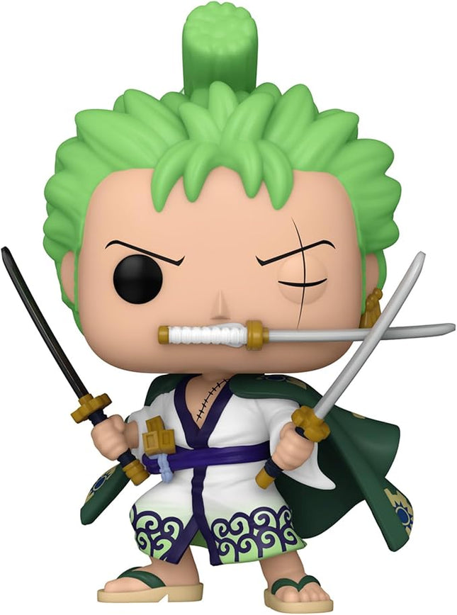 Funko POP! Animation: One Piece - Roronoa Zoro - Collectable Vinyl Figure - Gift Idea - Official Merchandise - for Kids & Adults - Anime Fans - Model Figure for Collectors and Display