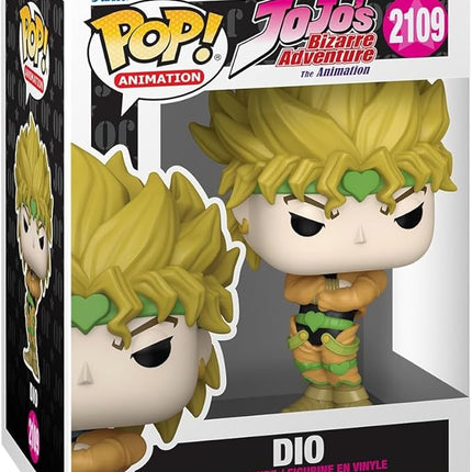 Funko Pop! Animation: JoJo's Bizarre Adventure - DIO - Collectable Vinyl Figure - Gift Idea - Official Merchandise - Toys for Kids & Adults - Anime Fans - Model Figure for Collectors