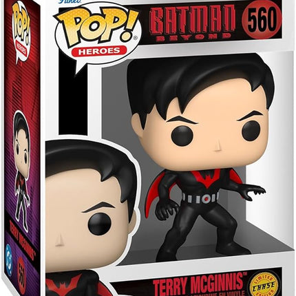 Funko Pop! Heroes: Batman Beyond - Terry McGinnis - 1/6 Odds for Rare Chase Variant - DC Comics - Collectable Vinyl Figure - Gift Idea - Official Merchandise - Toys for Kids & Adults
