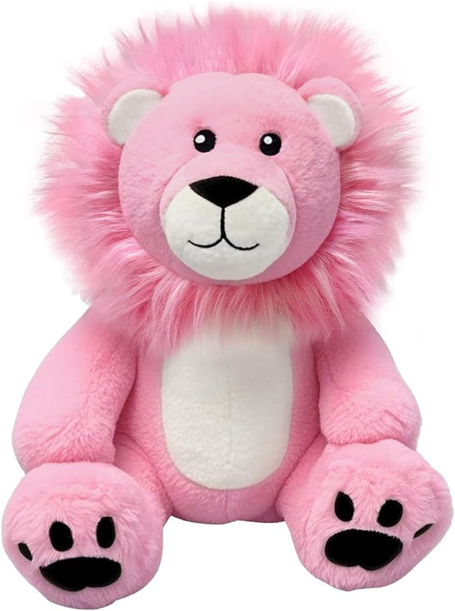 Pink Lion Stuffed Animal - Cute Lion Plush Toy for Kids & Adults - Birthday Surprise & Room Decor -A Cuddly Companion for Everyday hugs and Bedtime