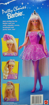 Pretty Choices Barbie Doll Pink Long Hair