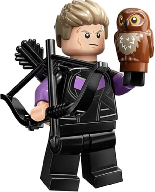 LEGO Marvel Series 2 Minifigure: Hawkeye with Purple Maleficent Cape - Superheroes 71039