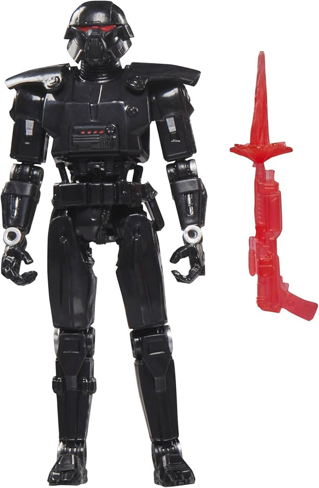 STAR WARS Epic World of Action Dark Trooper, 4-Inch Action Figure & Accessory, The Mandalorian Toys for Boys & Girls Ages 4+