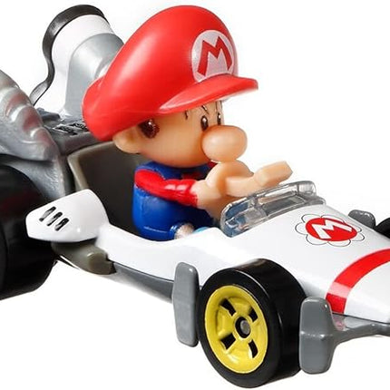 Hot Wheels Mario Kart Characters and Karts as 1:64 Die-Cast Cars