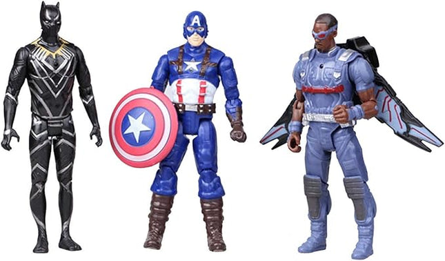 POIUYT Super Hero Series Exclusive Figure Set, 10 Collectible 6.7-Inch Action Figures