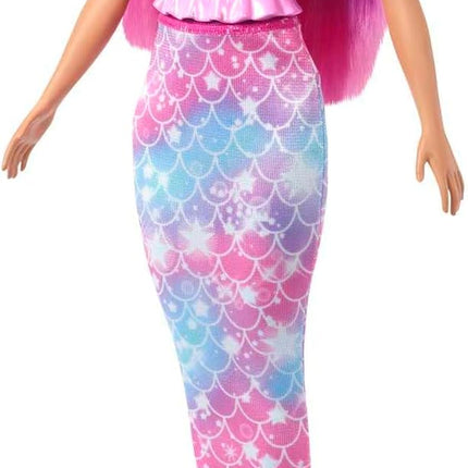 Barbie Dreamtopia Doll with Clothes & Accessories, Fairytale Dress-Up Set with Mermaid Tail, Baby Unicorn, Dragon Pet & More