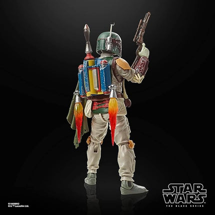 STAR WARS The Black Series Boba Fett, 40th Anniversary Return of The Jedi 6-Inch Collectible Action Figures, Ages 4 and Up