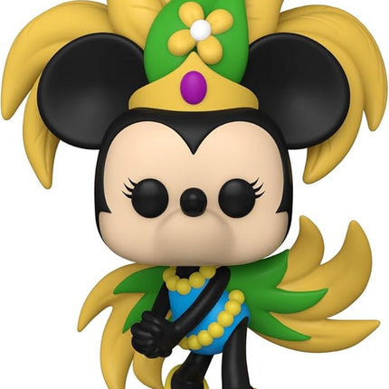 Funko Pop Disney: Mickey Around The World - Carnaval Minnie Mouse - Collectable Vinyl Figure - Gift Idea - Official Merchandise - Toys for Kids & Adults - Cartoon/Animation Fans