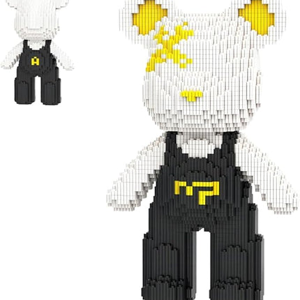 Polar Bear Micro Building Blocks Set(4500Pieces) Music Bear Building Blocks Gift for Adult and Kid