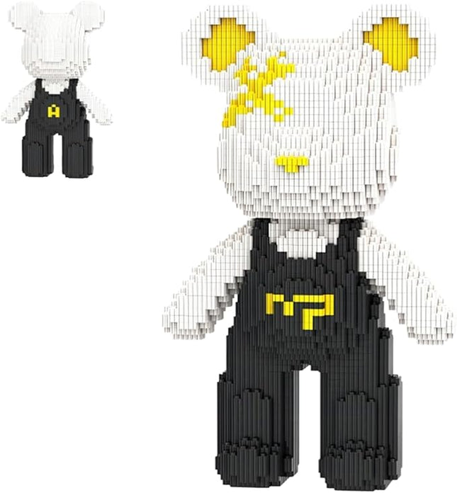 Polar Bear Micro Building Blocks Set(4500Pieces) Music Bear Building Blocks Gift for Adult and Kid