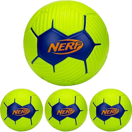 NERF Kids Foam Mini Soccer Ball - Proshot Youth Soft Mini Foam Soccer Ball - 7" Inch NERF Indoor + Outdoor for Kids