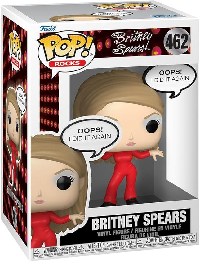 Funko Pop Sayings: Britney Spears - Oops, I Did It Again - Collectable Vinyl Figure - Gift Idea - Official Merchandise - Toys for Kids & Adults - Music Fans - Model Figure for Collectors and Display