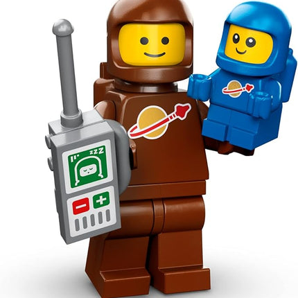 LEGO Collectable Minifigures Series 24 - Brown Astronaut and Spacebaby 71037