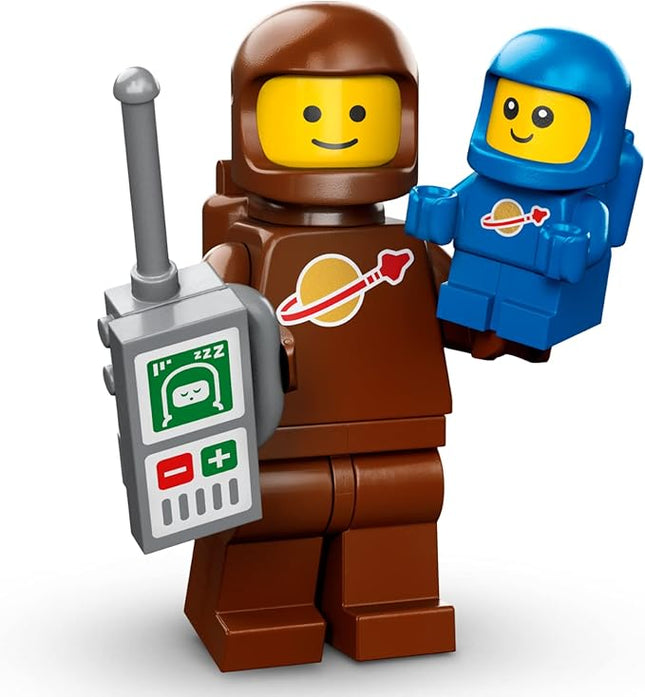 LEGO Collectable Minifigures Series 24 - Brown Astronaut and Spacebaby 71037