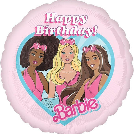 Barbie's Birthday Party Supplies Airloonz Foil Balloon Bouquet Decorations