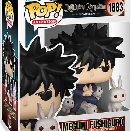 Funko Pop&Buddy: JJK - Megumi - (Rabbit) - Jujutsu Kaisen - Collectable Vinyl Figure - Gift Idea - Official Merchandise - Toys for Kids & Adults - Anime Fans - Model Figure for Collectors