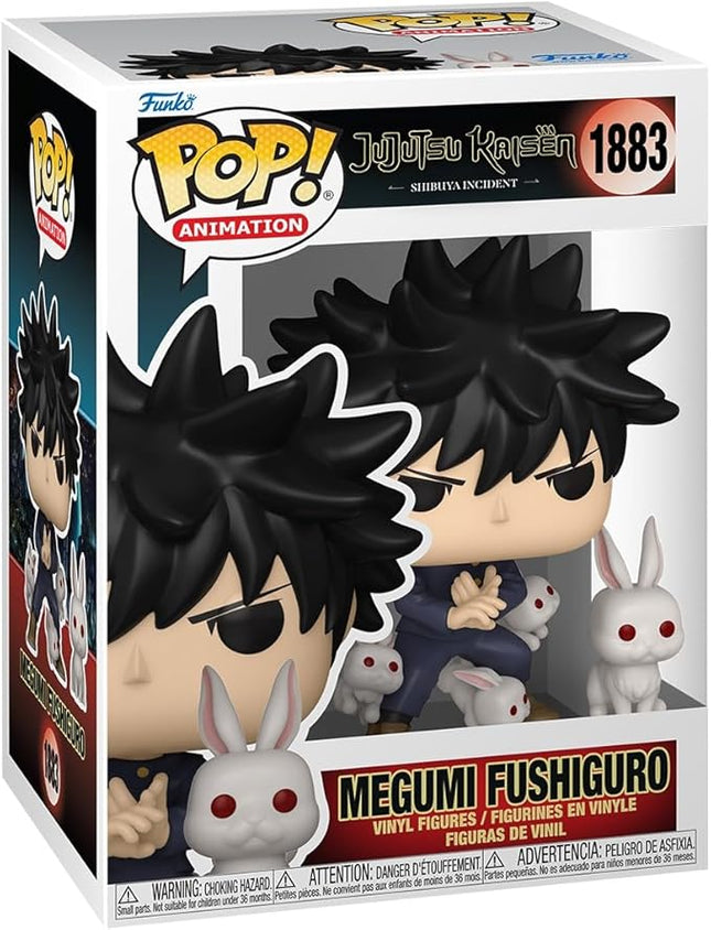 Funko Pop&Buddy: JJK - Megumi - (Rabbit) - Jujutsu Kaisen - Collectable Vinyl Figure - Gift Idea - Official Merchandise - Toys for Kids & Adults - Anime Fans - Model Figure for Collectors