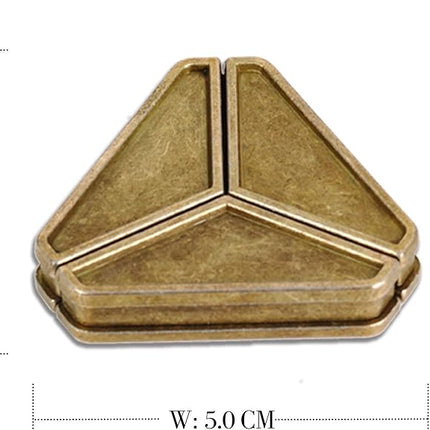 Brain Teaser Puzzle for Adults Puzzles Metal Hole Lock Adult Educational Toy Jigsaw IQ Puzzle (Green)