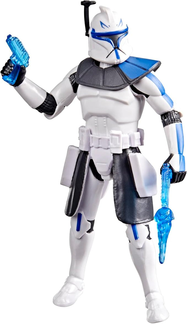 STAR WARS Epic World of Action Clone Captain Rex, 4-Inch Action Figure & 2 Accessories, Ahsoka Toys for Boys & Girls Ages 4+