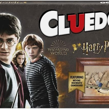 Hasbro Gaming, Clue: Wizarding World Harry Potter Edition Family Board Game for 3 to 5 Players, for Boys and Girls 8+ Years Old, Multicolour, Gifts for Kids and Adults