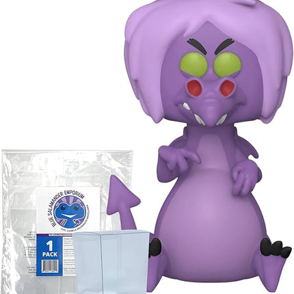 Blue Salamander Emporium Protective Case Bundled with 6-inch Vinyl Figure – Madam Mim as Dragon Funko Pop #1102
