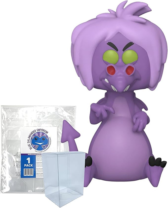 Blue Salamander Emporium Protective Case Bundled with 6-inch Vinyl Figure – Madam Mim as Dragon Funko Pop #1102