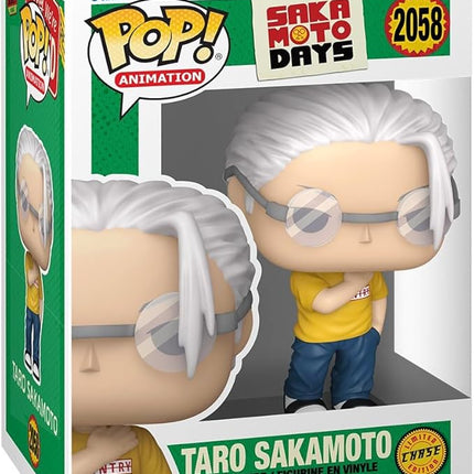 Funko Pop! Animation: Sakamoto Days - Taro Sakamoto - 1/6 Odds for Rare Chase Variant - Collectable Vinyl Figure - Gift Idea - Official Merchandise - Toys for Kids & Adults - Anime Fans