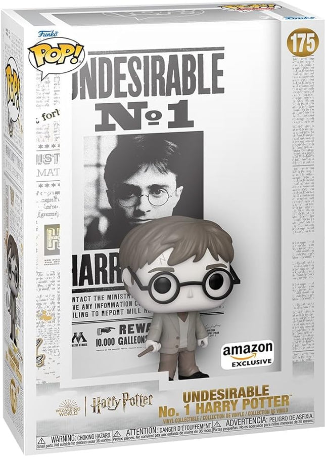 Funko Pop! Display Case: Harry Potter - Harry Wanted Poster, Amazon Exclusive