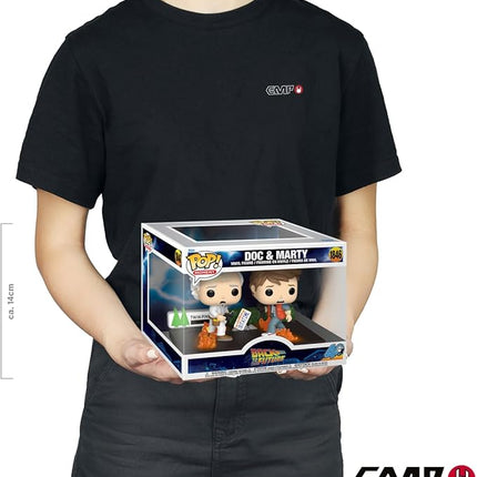 Funko Pop! Moment: Back to The Future - Doc & Marty - Collectable Vinyl Figure - Gift Idea - Official Merchandise - Toys for Kids & Adults - Movies Fans