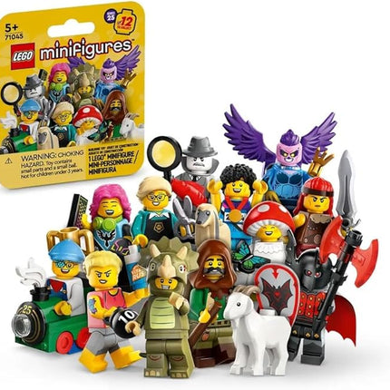 Lego Minifigures Series 25 Collectible Figures, Surprise Adventure Toy Building Set for Independent Play, Gift Idea for Boys, Mystery Figures, Girls and Kids Aged 5 Years Old and Up, 71045