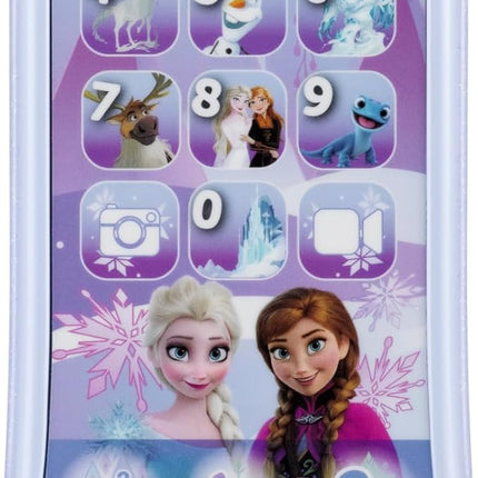 eKids Disney Frozen Toy Phone for Kids, Toddler Toys with Preschool Learning Activities, Frozen Toys for Girls
