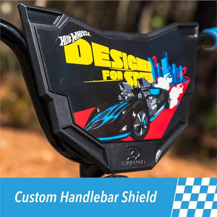 Dynacraft Hot Wheels 12" Children's Bike – Exciting, Red Design, Sturdy and Durable, Perfect for Kids Learning to Ride, Easy to Assemble, Ideal for Young Riders Ages 3-5 Years