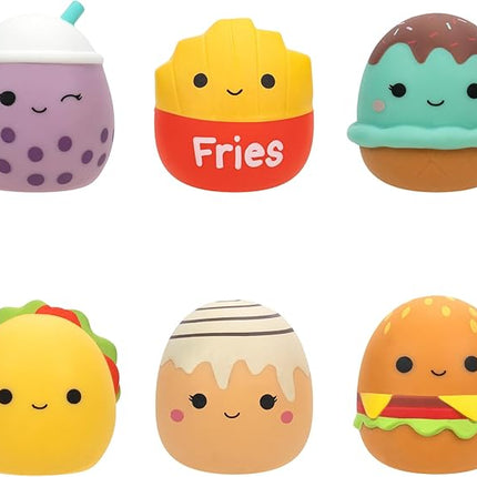 Squishmallows Squooshems: Food Series 5-Pack - Official Jazwares - Collectible Mini Squishy Squeezable Toy Mystery Blind Bag - Styles May Vary, Duplicates Possible - Gift for Kids, Girls & Boys