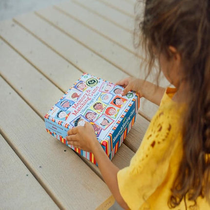 eeBoo: Memory and Matching Game- I Never Forget a Face- 24 Pairs, Develops Recognition, Concentration, Memory & Social Skills, Age 3+