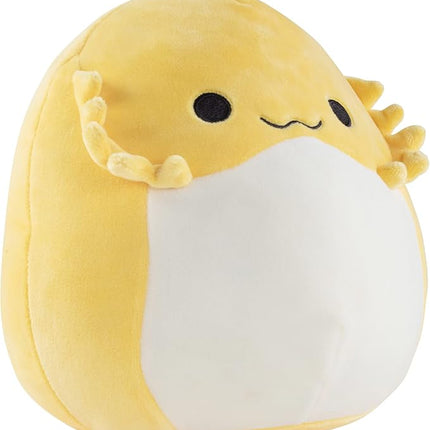 Squishmallows 8" Bertwin The Yellow Bearded Dragon Plush - Official Jazwares - Soft, Cuddly Collectible Toy for Boys, Girls Kids & Adults for Birthday, Holiday, or Snuggle Time