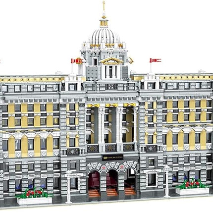 MISINI 33205 Luxurious Shanghai Bank Building Blocks Set, 10423 Pieces MOC Modular Building Bricks House Model, Creative Landmark Buildings Gift for Adult