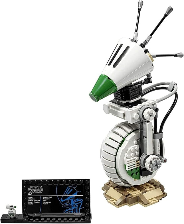 LEGO Star Wars: The Rise of Skywalker D-O 75278 Building Kit; Collectible Star Wars Character and a Cool Birthday Gift, Holiday Present or Fun Surprise for Any Star Wars Fan (519 Pieces)