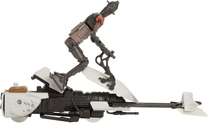 STAR WARS Epic World of Action IG-11 & Grogu Speeder Bike, 4-Inch Scale Action Figures & Vehicle, Toys for Boys & Girls Ages 4+