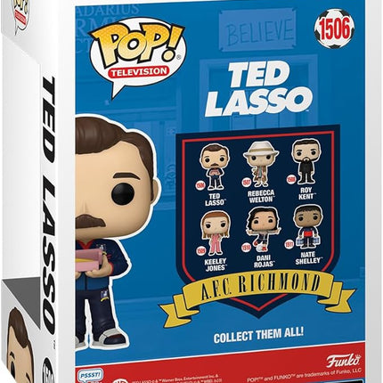 Funko POP! TV: Ted Lasso - Ted Lasso with Biscuits - Collectable Vinyl Figure - Gift Idea - Official Merchandise - for Kids & Adults - TV Fans - Model Figure for Collectors and Display