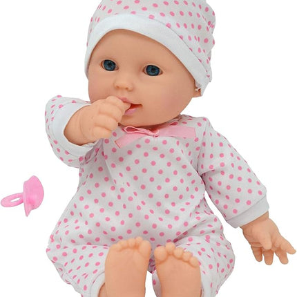 11 inch Soft Body Boy Baby Doll in Gift Box - Doll Pacifier Included -Toy Dolls for Boys and Toddlers (Caucasian)