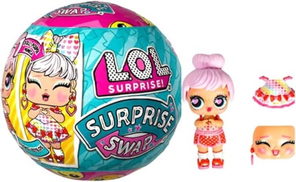 L.O.L. Surprise! Surprise Swap Tots with Collectible Doll, Extra Expression, 2 Looks in One, Water Unboxing Surprise, Limited Edition Doll- Great Gift for Girls Age 3+
