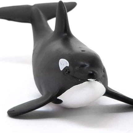 Schleich Wild Life, Ocean and Marine Life Toy Animals for Kids, Baby Orca Whale Toy Figurine, Ages 3+