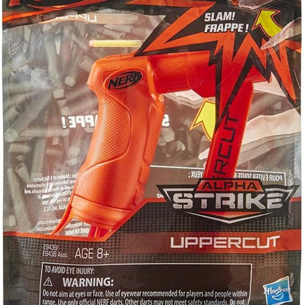 Nerf Alpha Strike Uppercut Blaster - Orange Dart - Modern Style - Ages 8+