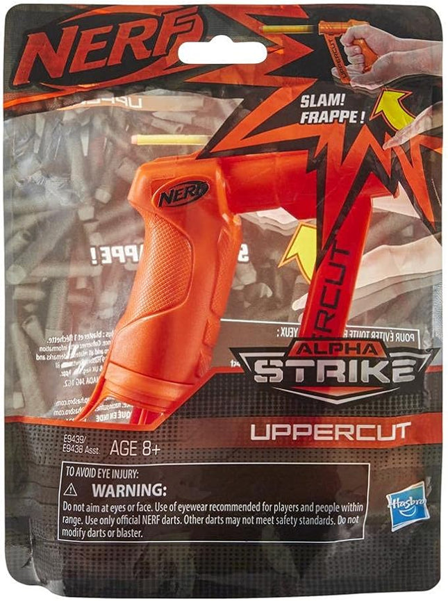 Nerf Alpha Strike Uppercut Blaster - Orange Dart - Modern Style - Ages 8+