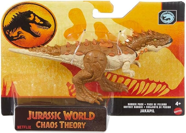 Jurassic World Chaos Theory Danger Pack Jakapil Action Figure Toy, Posable