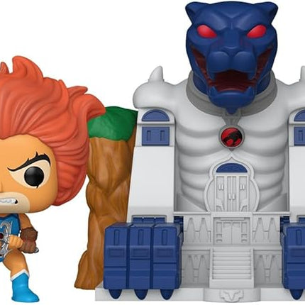 Funko Pop Town: Thundercats - Lion-O with Cat's Lair - Collectable Vinyl Figure - Gift Idea - Official Merchandise - Toys for Kids & Adults - Cartoon/Animation Fans