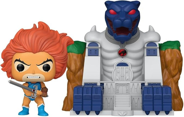 Funko Pop Town: Thundercats - Lion-O with Cat's Lair - Collectable Vinyl Figure - Gift Idea - Official Merchandise - Toys for Kids & Adults - Cartoon/Animation Fans