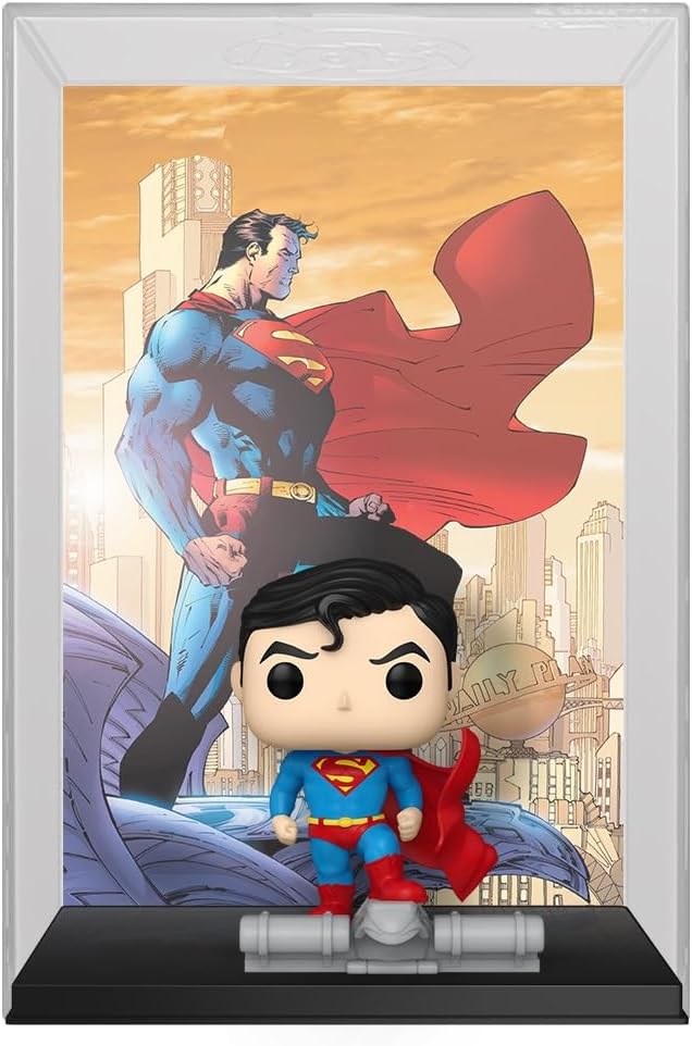 Funko Pop Comic Cover: DC - Superman 85th Anniversary - DC Comics - Amazon Exclusive - Collectable Vinyl Figure - Gift Idea - Official Merchandise - Toys for Kids & Adults