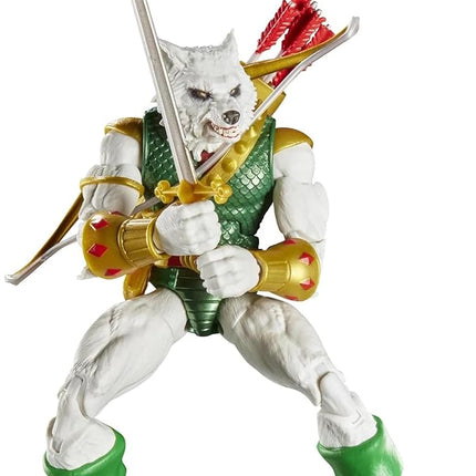 SPIDER-MAN Marvel Legends Series Magic: The Gathering Man-Wolf, 6-Inch Action Figure Toy & Exclusive Foil Collectible Card Game Trading Card