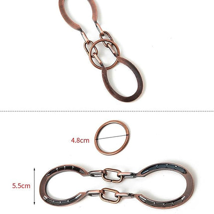 FantasyDay 9 Pcs Brain Teaser Puzzle,Metal Puzzle, Unlock Interlock IQ Test Game, Magic Trick Toy Gift for Kids and Adults